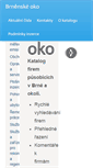 Mobile Screenshot of brnenskeoko.cz